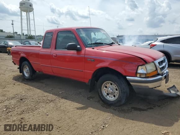 ✅ 1998 Ford Ranger XL • VIN: 1FTYR14X7WPA92861 • Lot: 67935725. Listed on Copart with 95,836 mi. Free auction sales archive from the USA and detailed vehicle history report at DreamBid. Image 4.