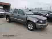 2010 Dodge Dakota SXT with VIN 1D7CW3GP7AS176121, listed as a Copart auction lot 85169354 with Not provided miles and Salvage title. Bid and sale history available at DreamBid. Image 4.