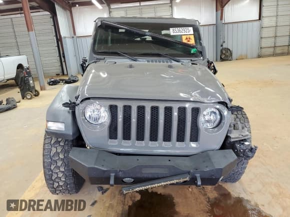 ✅ 2020 Jeep Wrangler Sport S • VIN: 1C4GJXAN6LW163624 • Lot: 85362925. Listed on Copart with 48,069 mi. Free auction sales archive from the USA and detailed vehicle history report at DreamBid. Image 5.