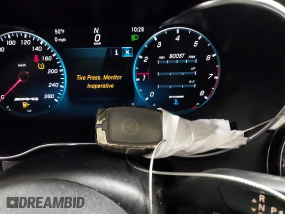 ✅ 2019 Mercedes-Benz C 43 AMG • VIN: 55SWF6EB0KU285355 • Lot: 41935660. Wystawiony na IAAI z przebiegiem 160 525 mil. Bezpłatny archiwum sprzedaży aukcyjnych z USA i szczegółowy raport historii pojazdu na DreamBid. Zdjęcie 11.