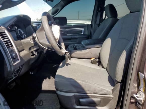 2021 Ram 1500 Warlock z VIN 1C6RR6GG0MS550996, wystawiony jako Copart lot #63658915 z przebiegiem 90 805 mil mil oraz Szkoda całkowita • Salvage title. Historia ofert i sprzedaży dostępna na DreamBid. Obrazek 7.