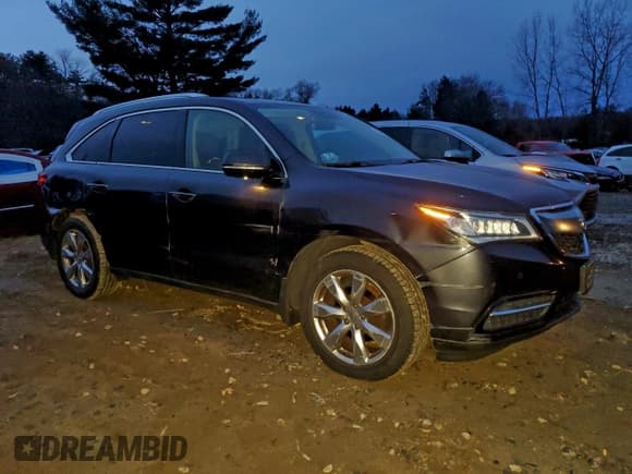 ✅ 2016 Acura MDX Advance • VIN: 5FRYD4H97GB049630 • Lot: 94242075. Listed on Copart with 95,364 mi. Free auction sales archive from the USA and detailed vehicle history report at DreamBid. Image 4.