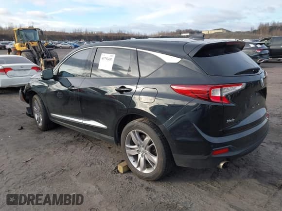✅ 2019 Acura RDX Advance • VIN: 5J8TC2H72KL003955 • Lot: 43792483. Listed on IAAI with 72,209 mi. Free auction sales archive from the USA and detailed vehicle history report at DreamBid. Image 3.