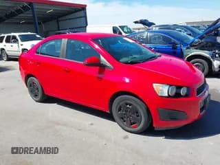 ✅ 2014 Chevrolet Sonic LS • VIN: 1G1JA5SH0E4107558 • Lot: 43027825. Listed on IAAI with 67,205 mi. Free auction sales archive from the USA and detailed vehicle history report at DreamBid. Image 1.