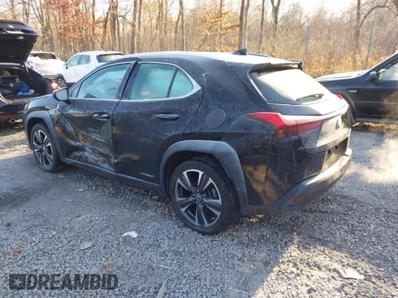 ✅ 2019 Lexus UX 250h • VIN: JTHU9JBH0K2019055 • Lot: 43726705. Wystawiony na IAAI z przebiegiem 56 967 mil. Bezpłatny archiwum sprzedaży aukcyjnych z USA i szczegółowy raport historii pojazdu na DreamBid. Zdjęcie 3.