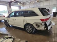 ✅ 2015 Honda Odyssey Touring Elite • VIN: 5FNRL5H96FB012372 • Лот: 70421245. Опубликован ранее на Copart с пробегом 88 191 миль. Бесплатный доступ к архиву аукционных продаж из США и подробный отчёт об истории автомобиля на DreamBid. Изображение 2.