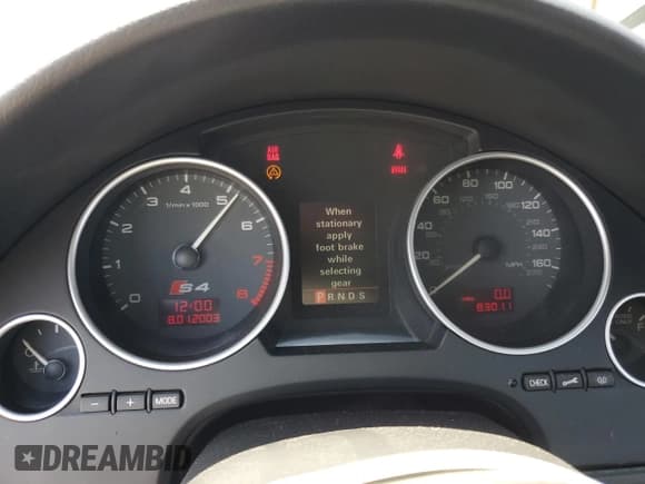 ✅ 2005 Audi S4 • VIN: WUARL48H55K900486 • Lot: 60500905. Listed on Copart with 83,011 mi. Free auction sales archive from the USA and detailed vehicle history report at DreamBid. Image 9.