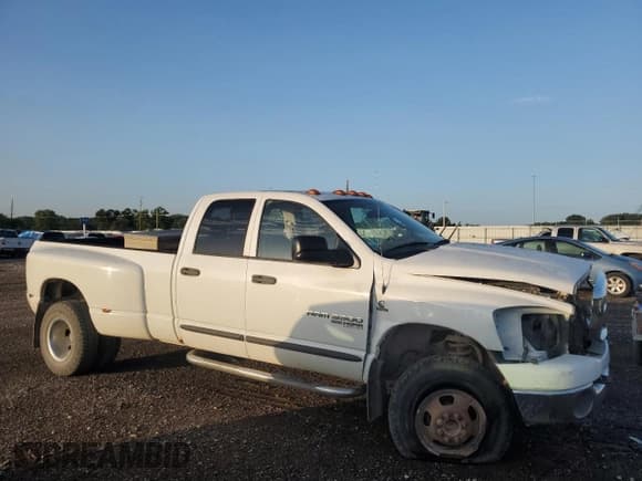 ✅ 2006 Dodge 3500 SLT • VIN: 3D7MX48C96G212280 • Lot: 65626625. Listed on Copart with 108,617 mi. Free auction sales archive from the USA and detailed vehicle history report at DreamBid. Image 4.