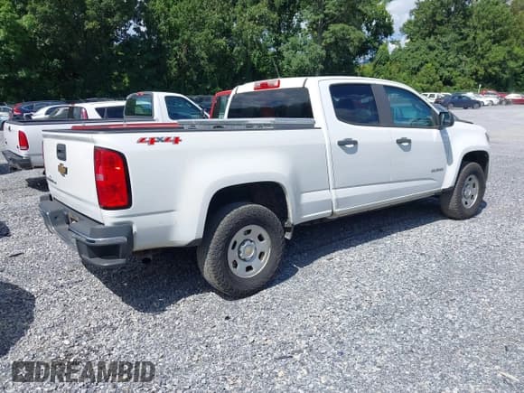 ✅ 2018 Chevrolet Colorado 4WD Work Truck • VIN: 1GCGTBEN5J1181937 • Lot: 42802121. Listed on IAAI with 160,135 mi. Free auction sales archive from the USA and detailed vehicle history report at DreamBid. Image 4.