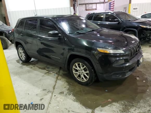 ✅ 2014 Jeep Cherokee Sport • VIN: 1C4PJLAB0EW245575 • Lot: 41742605. Wystawiony na Copart z przebiegiem 201 396 mil. Bezpłatny archiwum sprzedaży aukcyjnych z USA i szczegółowy raport historii pojazdu na DreamBid. Zdjęcie 4.