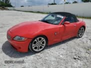 ✅ 2004 BMW Z4 3.0i • VIN: 4USBT53514LU08364 • Lot: 66452205. Listed on Copart with 124,744 mi. Free auction sales archive from the USA and detailed vehicle history report at DreamBid. Image 1.