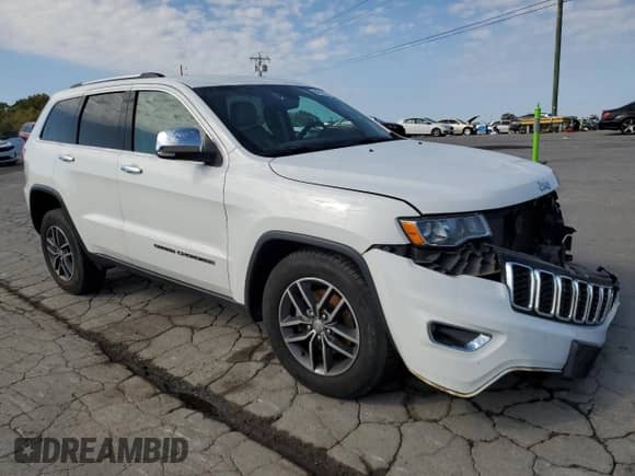 2017 Jeep Grand Cherokee Limited with VIN 1C4RJFBG4HC815930, listed as a Copart auction lot 84789125 with 96,767 mi miles and Salvage title. Bid and sale history available at DreamBid. Image 4.