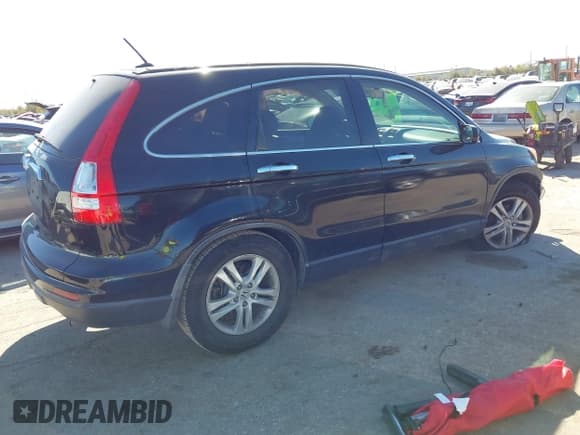 ✅ 2010 Honda CR-V EX-L • VIN: JHLRE3H70AC011871 • Lot: 43667034. Listed on IAAI with 122,457 mi. Free auction sales archive from the USA and detailed vehicle history report at DreamBid. Image 4.