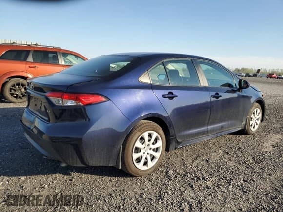 ✅ 2020 Toyota Corolla LE • VIN: 5YFBPRBE2LP118630 • Lot: 84765795. Listed on Copart with 112,675 mi. Free auction sales archive from the USA and detailed vehicle history report at DreamBid. Image 3.