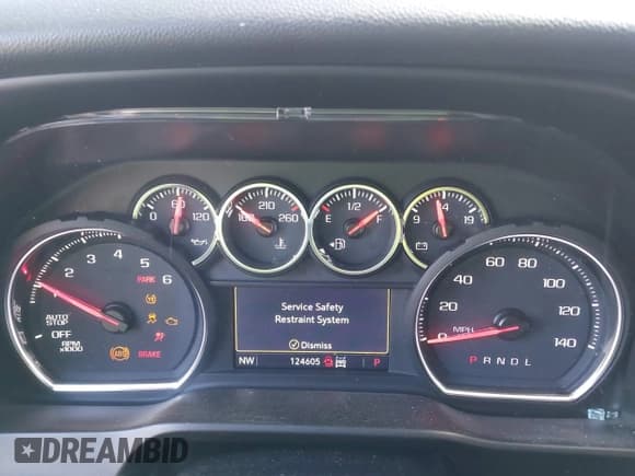 ✅ 2019 Chevrolet Silverado 1500 LT Trail Boss • VIN: 3GCPYFED0KG188202 • Lot: 43334756. Wystawiony na IAAI z przebiegiem 124 605 mil. Bezpłatny archiwum sprzedaży aukcyjnych z USA i szczegółowy raport historii pojazdu na DreamBid. Zdjęcie 7.