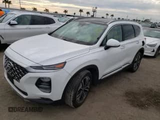 ✅ 2019 Hyundai Santa Fe Ultimate • VIN: 5NMS5CAA7KH023491 • Лот: 62713402. Опубликован ранее на Copart с пробегом Не указан. Бесплатный доступ к архиву аукционных продаж из США и подробный отчёт об истории автомобиля на DreamBid. Изображение 2.