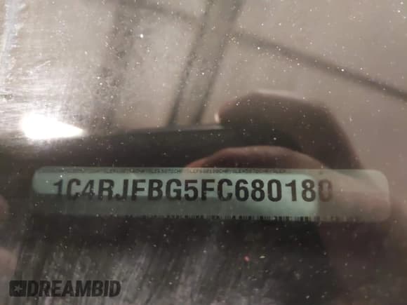 ✅ 2015 Jeep Grand Cherokee Limited • VIN: 1C4RJFBG5FC680180 • Лот: 41755443. Опубликован ранее на IAAI с пробегом 218 753 миль. Бесплатный доступ к архиву аукционных продаж из США и подробный отчёт об истории автомобиля на DreamBid. Изображение 9.