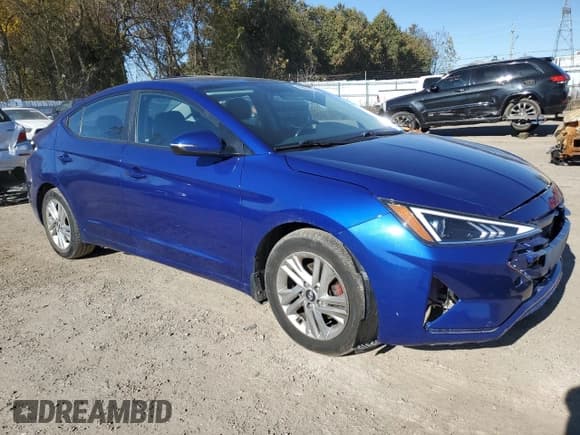 ✅ 2020 Hyundai Elantra SEL • VIN: KMHD84LF2LU014766 • Lot: 89561125. Listed on Copart with 118,297 mi. Free auction sales archive from the USA and detailed vehicle history report at DreamBid. Image 4.