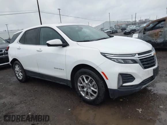 ✅ 2024 Chevrolet Equinox LT • VIN: 3GNAXUEG3RL351053 • Лот: 43606900. Опубликован ранее на IAAI с пробегом 60 702 миль. Бесплатный доступ к архиву аукционных продаж из США и подробный отчёт об истории автомобиля на DreamBid. Изображение 1.