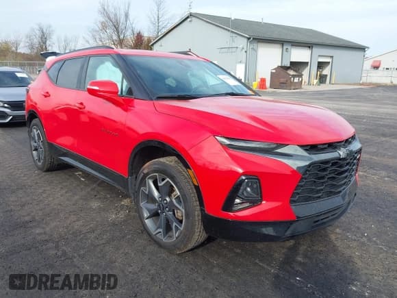 ✅ 2020 Chevrolet Blazer RS • VIN: 3GNKBERS0LS632473 • Lot: 43620262. Listed on IAAI with 81,340 mi. Free auction sales archive from the USA and detailed vehicle history report at DreamBid. Image 1.