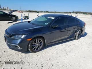 ✅ 2020 Honda Civic EX-L • VIN: 19XFC1F78LE019631 • Lot: 92682735. Listed on Copart with 31,681 mi. Free auction sales archive from the USA and detailed vehicle history report at DreamBid. Image 1.