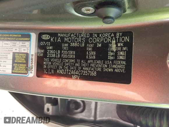 ✅ 2012 Kia Soul + • VIN: KNDJT2A64C7357168 • Lot: 43634714. Wystawiony na IAAI z przebiegiem 145 000 mil. Bezpłatny archiwum sprzedaży aukcyjnych z USA i szczegółowy raport historii pojazdu na DreamBid. Zdjęcie 9.