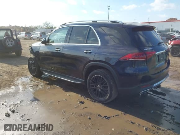 ✅ 2020 Mercedes-Benz GLE 350 • VIN: 4JGFB4KB3LA009697 • Lot: 43610450. Listed on IAAI with 82,430 mi. Free auction sales archive from the USA and detailed vehicle history report at DreamBid. Image 3.