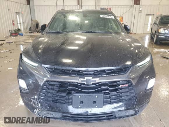 2020 Chevrolet Blazer RS z VIN 3GNKBERS0LS683651, wystawiony jako Copart lot #57659025 z przebiegiem 103 746 mil mil oraz Nie do naprawy • Non repairable. Historia ofert i sprzedaży dostępna na DreamBid. Obrazek 5.