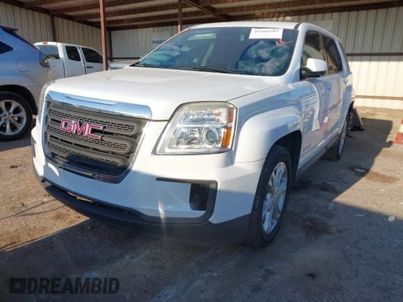 ✅ 2017 GMC Terrain SLE • VIN: 2GKALMEK4H6123725 • Lot: 43366502. Listed on IAAI with 98,390 mi. Free auction sales archive from the USA and detailed vehicle history report at DreamBid. Image 2.