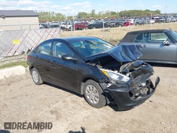 ✅ 2017 Hyundai Accent SE • VIN: KMHCT4AE9HU370563 • Lot: 43320687. Listed on IAAI with 102,041 mi. Free auction sales archive from the USA and detailed vehicle history report at DreamBid. Image 1.