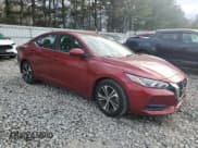 ✅ 2021 Nissan Sentra SV • VIN: 3N1AB8CV5MY268772 • Lot: 92700415. Listed on Copart with 29,141 mi. Free auction sales archive from the USA and detailed vehicle history report at DreamBid. Image 4.