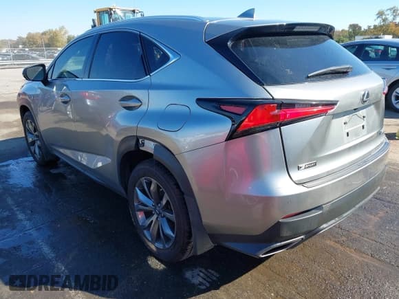 ✅ 2021 Lexus NX 300 F Sport • VIN: JTJSARBZXM2180097 • Lot: 43602440. Wystawiony na IAAI z przebiegiem 144 104 mil. Bezpłatny archiwum sprzedaży aukcyjnych z USA i szczegółowy raport historii pojazdu na DreamBid. Zdjęcie 3.
