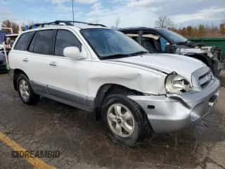 2006 Hyundai Santa Fe GLS z VIN KM8SC13E56U072354, wystawiony jako Copart lot #78320714 z przebiegiem 144 707 mil mil oraz Czysty tytuł • Clean title. Historia ofert i sprzedaży dostępna na DreamBid. Obrazek 4.