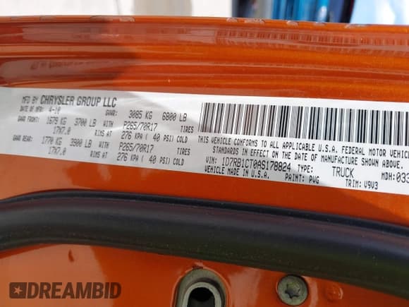 ✅ 2010 Dodge 1500 SLT • VIN: 1D7RB1CT0AS178824 • Lot: 42518541. Wystawiony na IAAI z przebiegiem 207 946 mil. Bezpłatny archiwum sprzedaży aukcyjnych z USA i szczegółowy raport historii pojazdu na DreamBid. Zdjęcie 9.