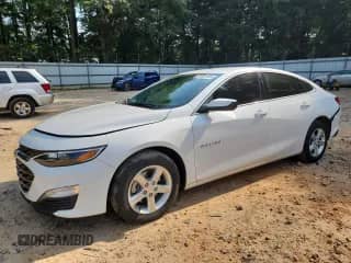 2024 Chevrolet Malibu LS with VIN 1G1ZB5ST7RF137364, listed as a Copart auction lot 62462125 with 55,496 mi miles and Salvage title. Bid and sale history available at DreamBid. Image 1.