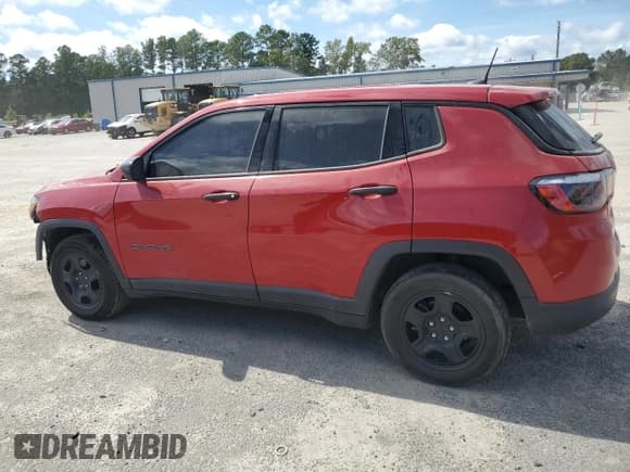 ✅ 2021 Jeep Compass Sport • VIN: 3C4NJCAB4MT567647 • Lot: 80270515. Listed on Copart with 90,868 mi. Free auction sales archive from the USA and detailed vehicle history report at DreamBid. Image 2.