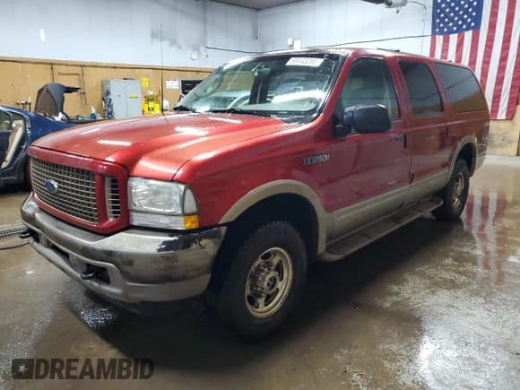 ✅ 2003 Ford Excursion Eddie Bauer • VIN: 1FMNU45S03ED68015 • Lot: 69443285. Listed on Copart with 242,553 mi. Free auction sales archive from the USA and detailed vehicle history report at DreamBid. Image 1.