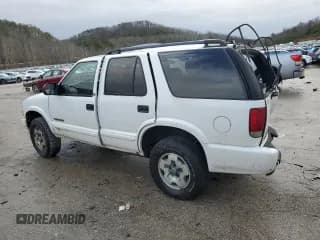 ✅ 2002 Chevrolet Blazer LS • VIN: 1GNDT13W22K192275 • Lot: 47269855. Wystawiony na Copart z przebiegiem 99 391 mil. Bezpłatny archiwum sprzedaży aukcyjnych z USA i szczegółowy raport historii pojazdu na DreamBid. Zdjęcie 2.