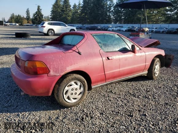 ✅ 1997 Honda del Sol S • VIN: JHMEH6142VS003477 • Lot: 85196335. Wystawiony na Copart z przebiegiem 275 894 mil. Bezpłatny archiwum sprzedaży aukcyjnych z USA i szczegółowy raport historii pojazdu na DreamBid. Zdjęcie 3.