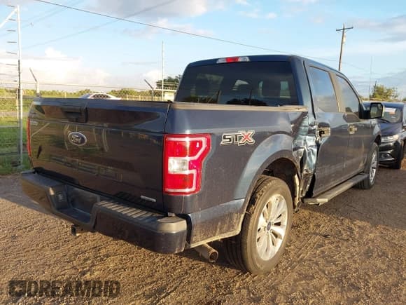 ✅ 2018 Ford F-150 XL • VIN: 1FTEW1CP2JFA05587 • Lot: 43235830. Listed on IAAI with 50,978 mi. Free auction sales archive from the USA and detailed vehicle history report at DreamBid. Image 4.