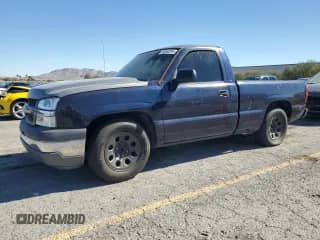 2005 Chevrolet Silverado 1500 Work Truck z VIN 1GCEC14X95Z277128, wystawiony jako Copart lot #84946295 z przebiegiem 208 432 mil mil oraz Szkoda całkowita • Salvage title. Historia ofert i sprzedaży dostępna na DreamBid. Obrazek 1.
