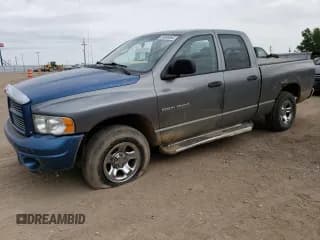 ✅ 2005 Dodge 1500 SLT • VIN: 1D7HU18N45J611945 • Лот: 64066864. Опубликован ранее на Copart с пробегом 128 874 миль. Бесплатный доступ к архиву аукционных продаж из США и подробный отчёт об истории автомобиля на DreamBid. Изображение 1.