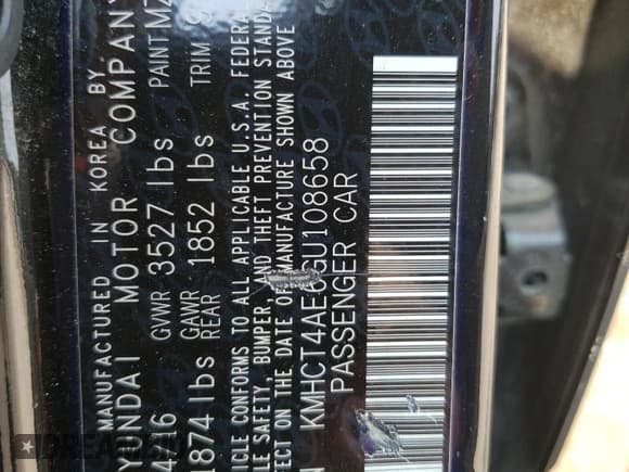 ✅ 2016 Hyundai Accent SE • VIN: KMHCT4AE6GU108658 • Лот: 71629164. Опубликован ранее на Copart с пробегом 93 624 миль. Бесплатный доступ к архиву аукционных продаж из США и подробный отчёт об истории автомобиля на DreamBid. Изображение 12.