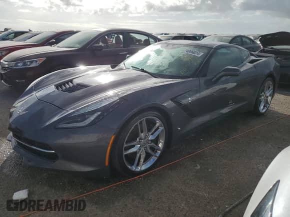 2014 Chevrolet Corvette Z51 2LT with VIN 1G1YK2D74E5102694, listed as a Copart auction lot 74066024 with Not provided miles and Non repairable. Bid and sale history available at DreamBid. Image 1.