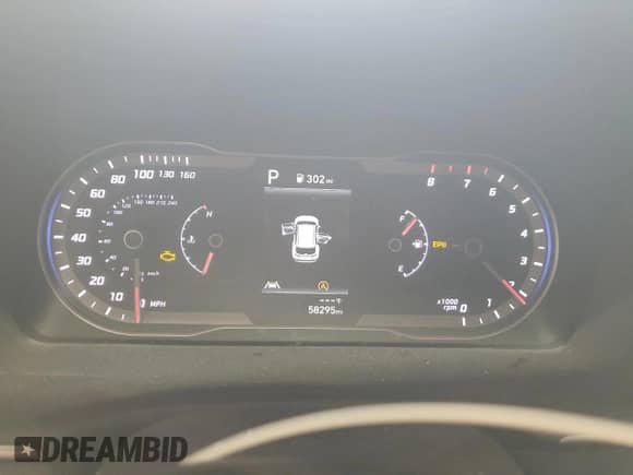 2022 Hyundai Tucson SE with VIN 5NMJA3AE5NH052759, listed as a Copart auction lot 90626665 with 58,295 mi miles and Salvage title. Bid and sale history available at DreamBid. Image 9.