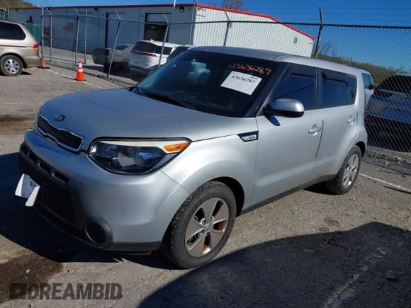 ✅ 2015 Kia Soul • VIN: KNDJN2A28F7813944 • Lot: 43636287. Listed on IAAI with 95,540 mi. Free auction sales archive from the USA and detailed vehicle history report at DreamBid. Image 2.