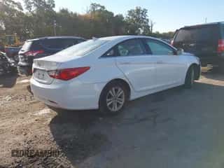 2012 Hyundai Sonata GLS with VIN 5NPEB4AC1CH393644, listed as a IAAI auction lot 43443625 with 108,983 mi miles and . Bid and sale history available at DreamBid. Image 4.