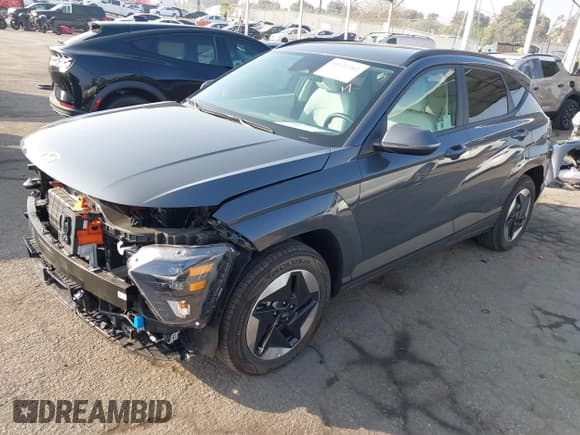 ✅ 2024 Hyundai Kona SEL • VIN: KM8HC3A61RU014490 • Lot: 41022202. Listed on IAAI with 5,768 mi. Free auction sales archive from the USA and detailed vehicle history report at DreamBid. Image 2.