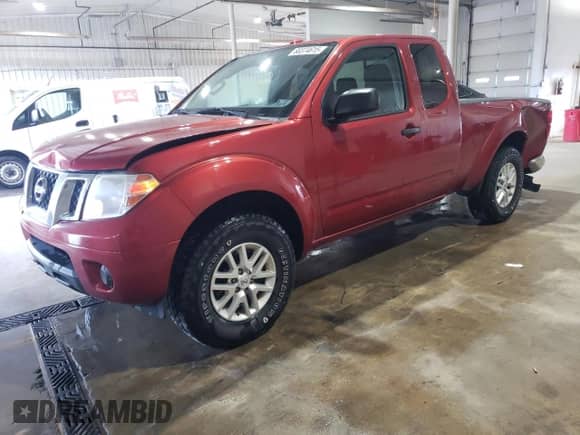 2016 Nissan Frontier SV with VIN 1N6AD0CW8GN719189, listed as a Copart auction lot 80374615 with 162,402 mi miles and Salvage title. Bid and sale history available at DreamBid. Image 1.