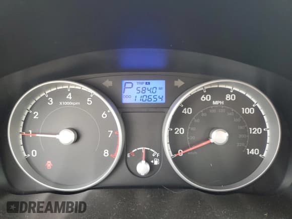 ✅ 2010 Hyundai Accent GLS • VIN: KMHCN4AC9AU415497 • Lot: 84286245. Listed on Copart with 110,654 mi. Free auction sales archive from the USA and detailed vehicle history report at DreamBid. Image 9.